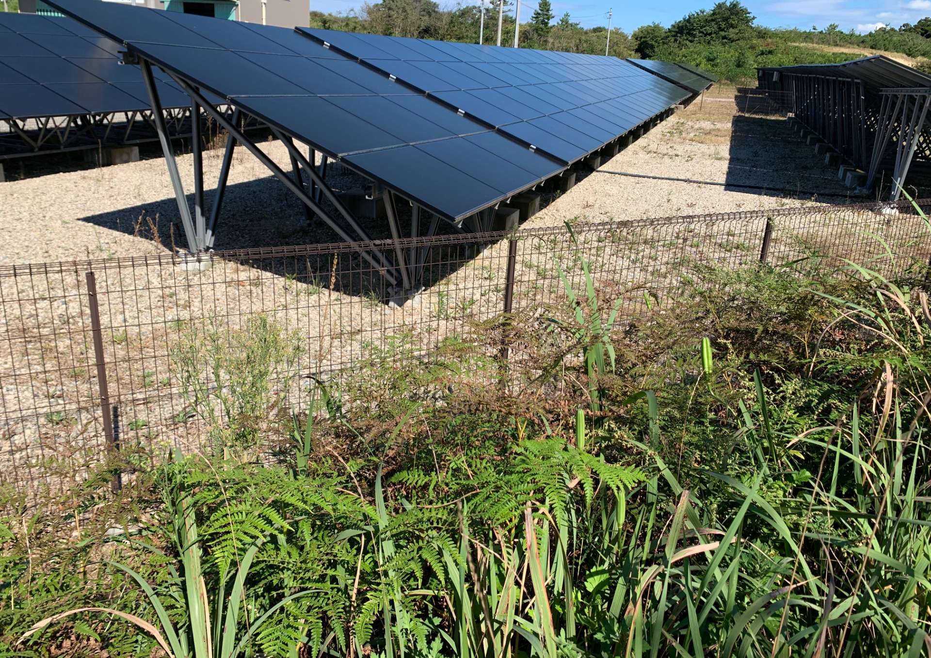 太陽光発電工事（野立て・6区画）（石川県）